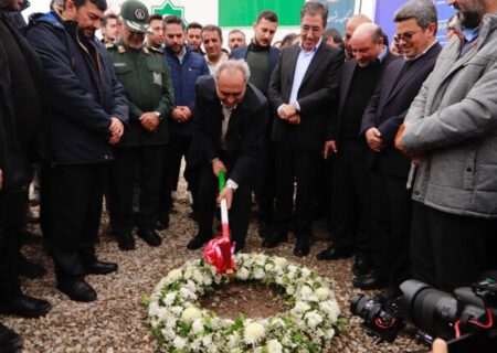 کلنگ زنی بزرگراه ورزقان- نوردوز