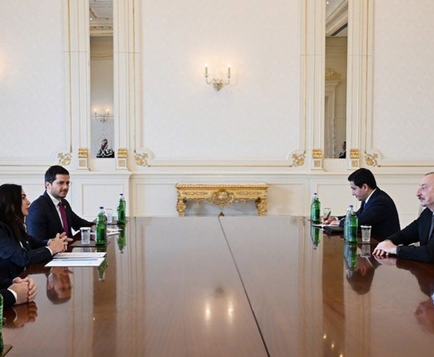 دیدار رئیسجمهوری آذربایجان با وزیر حملونقل اسرائیل