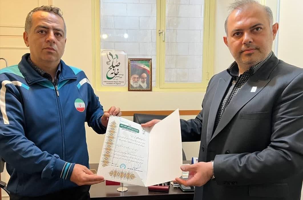 آریایی‌نژاد سفیر صلح ورزشی شد