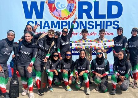 بانوی قایقران تبریزی تاریخ‌ساز شد