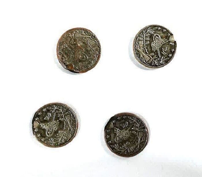 کشف و ضبط چهار سکه دوره عثمانی در مراغه