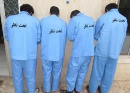 دستگيری سارقان خانه باغ‌ها در مراغه