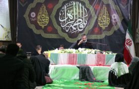 شبی شهید گمنام در وادی رحمت تبریز (هیأت میثاق با شهدا)