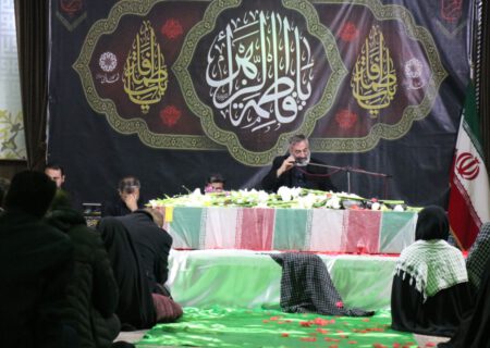 شبی شهید گمنام در وادی رحمت تبریز (هیأت میثاق با شهدا)