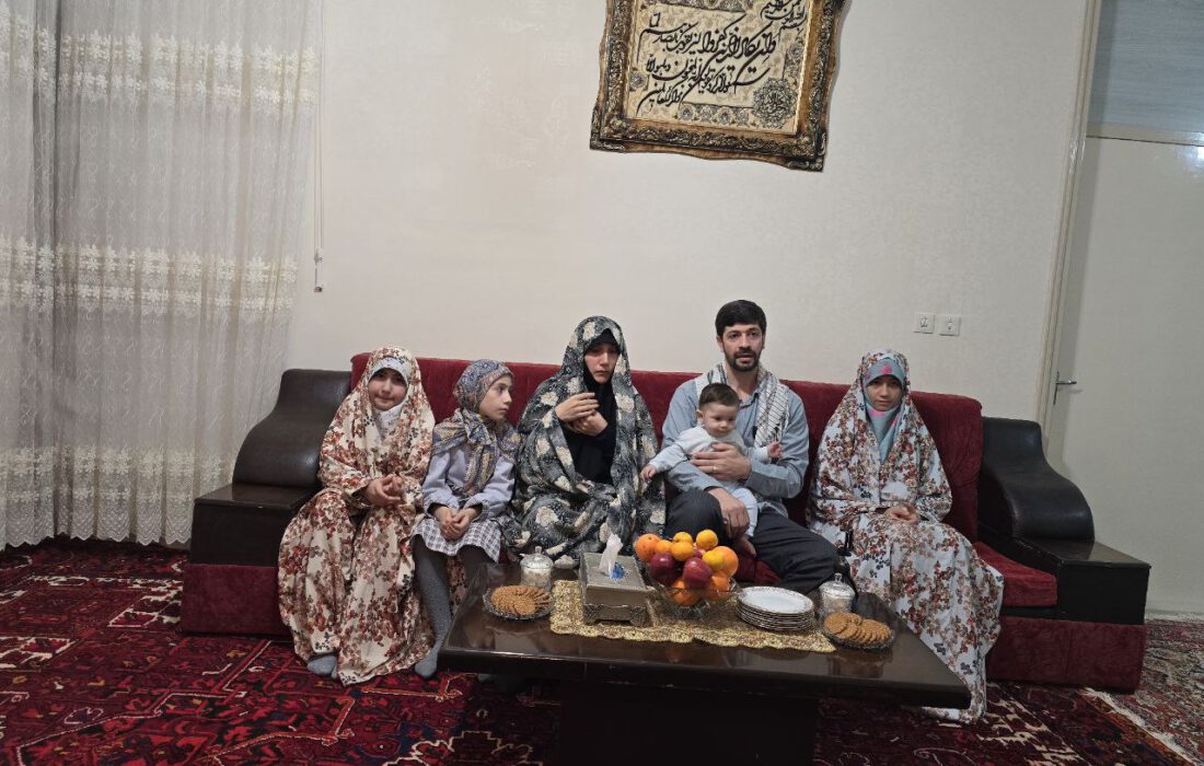 خانه‌ای که پر از نور و برکت است