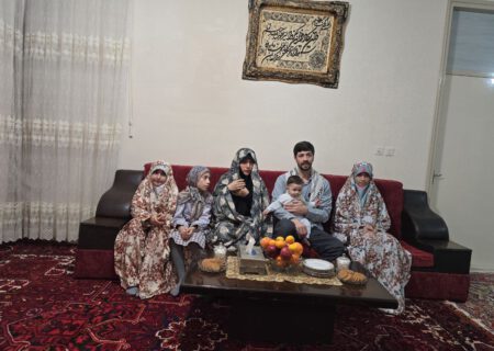 خانه‌ای که پر از نور و برکت است