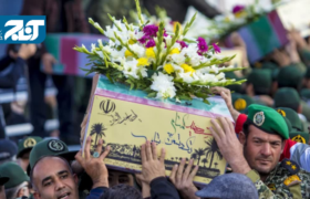 تشییع آلاله‌های گمنام فاطمی در تبریز