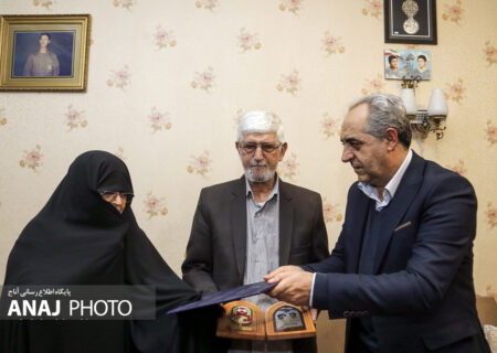 دیدار با مادران شهیدان اکبرنژاد درخشانی و ندایی داغکند