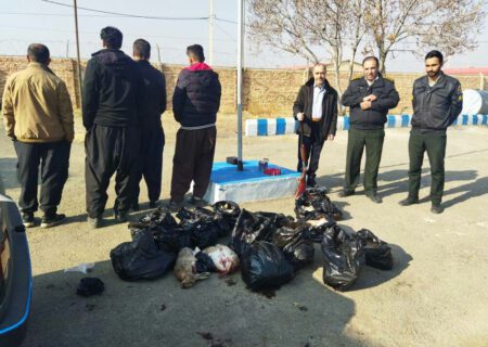 دستگیری شکارچیان غیربومی در هریس و اهر