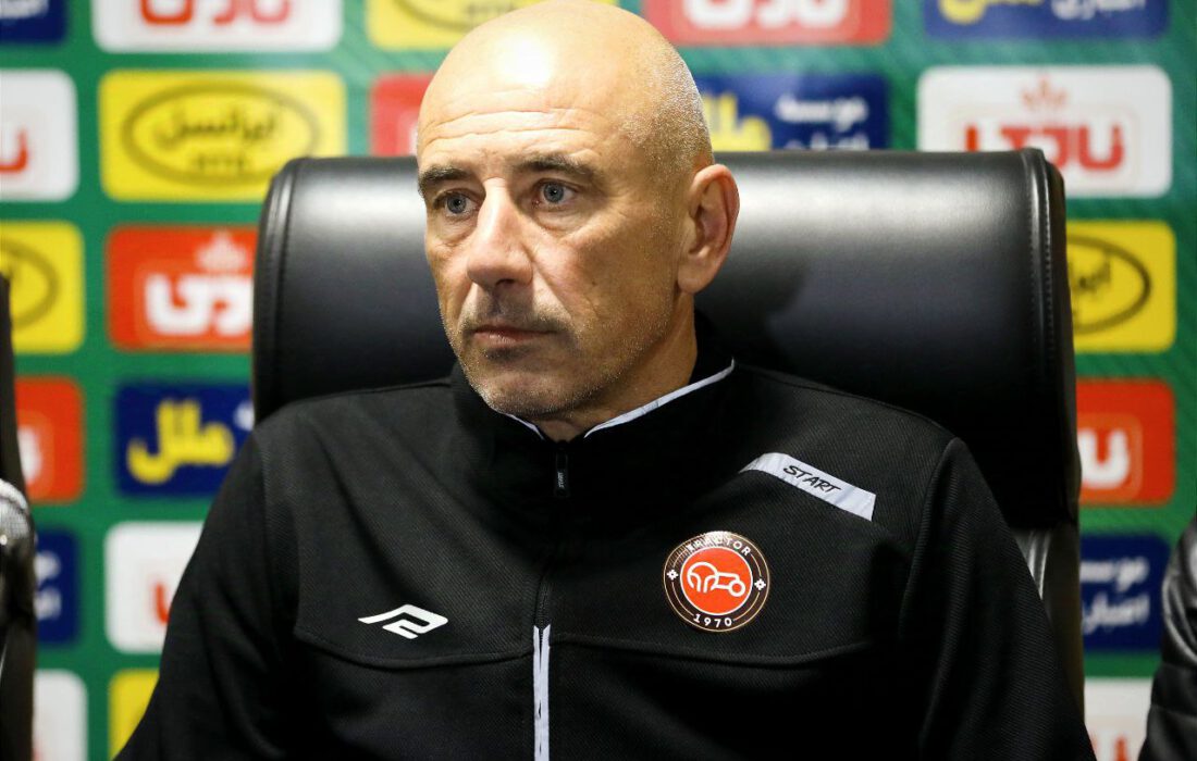 مربی تراکتور: ناراحتیم که نتوانستیم پیروز شویم