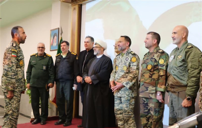 فرمانده تیپ ۲۵ واکنش سریع نیروی زمینی ارتش معرفی شد