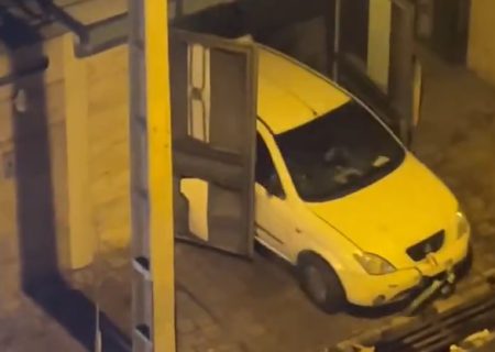اقدام وحشتناک راننده تیبا در تبریز! + ویدئو
