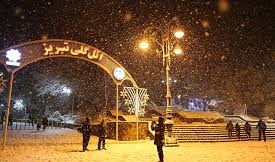 آسمان استان امشب برفی می شود