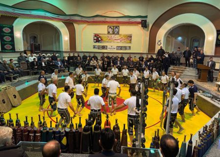 زنگ پهلوانی به عشق علی (ع)