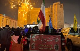 تجمع مردم تبریز در حمایت از جبهه مقاومت