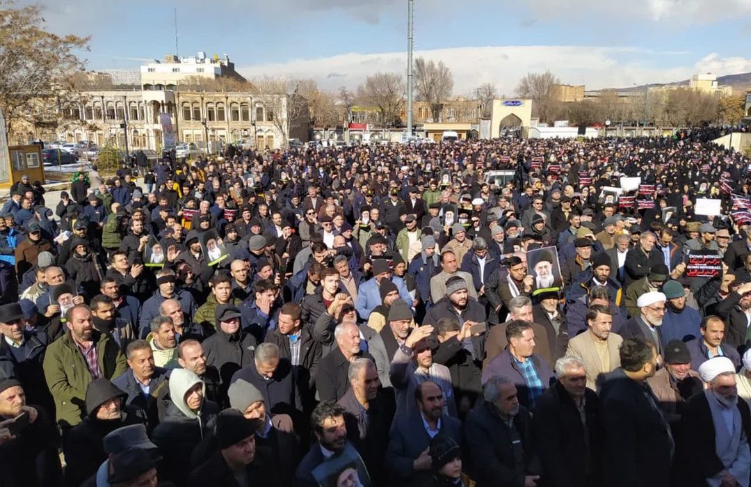 حمایت تبریزی‌ها از بیانات رهبر معظم انقلاب