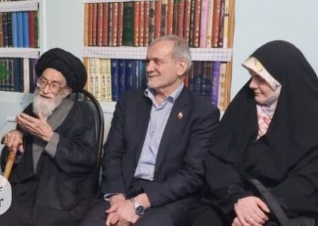 دیدار پزشکیان با آیت‌الله آل‌هاشم و مردانی‌آذر