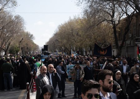 حماسه مردم روستاهای آذربایجان شرقی در روز قدس