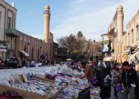 تلاطم شبِ عیدی بازار تبریز از قاب دوربین آناج