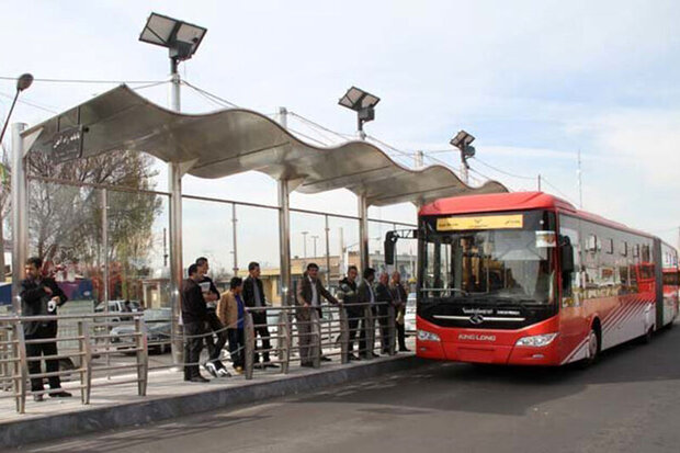 وضعیت نامطلوب مسیر BRT در تبریز