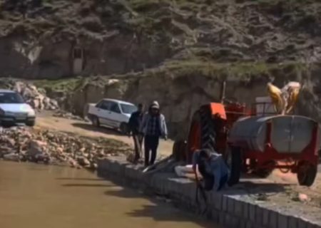 وضعیت بحرانی پل روستای کله‌نو هشترود