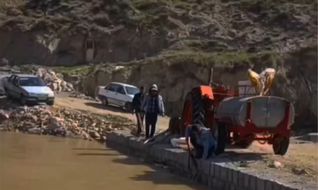 وضعیت بحرانی پل روستای کله‌نو هشترود