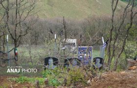 تصاویر دوربین آناج از محل عروج شهدای خدمت