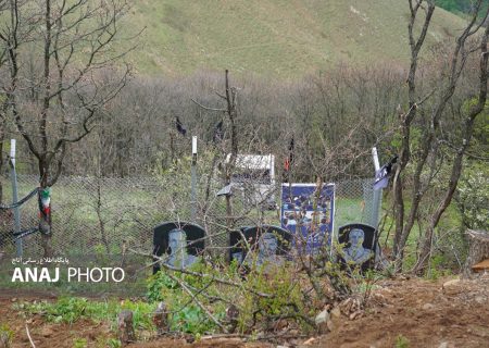 تصاویر دوربین آناج از محل عروج شهدای خدمت