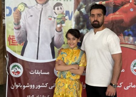 درخشش مدال نقره کشور بر گردن دختر تالوکار تبریزی