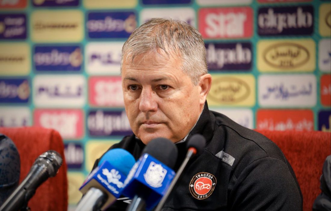 قلب سرمربی تراکتور در سوگ هوادار + عکس