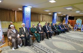 مراسم تکریم و معارفه دبیر اجرایی بنیاد بین المللی غدیر استان