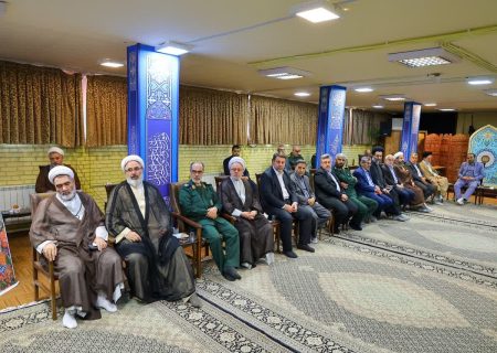 مراسم تکریم و معارفه دبیر اجرایی بنیاد بین المللی غدیر استان