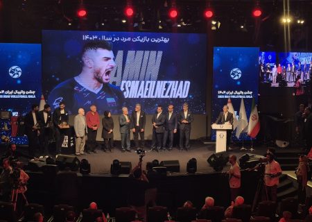 سوپراستار آذربایجان مرد سال والیبال ایران شد