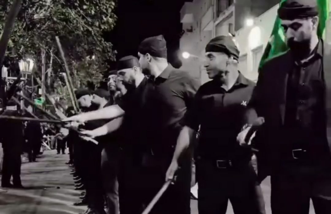 طنین حسینی در خیابان‌های تبریز (چهارراه نادر)