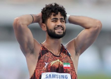 دست دونده تبریزی به مدال آسیایی نرسید