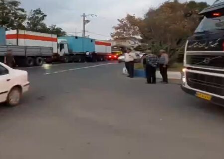 اعزام کاروان لجستیکی موکب میانه به کربلا