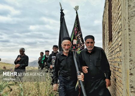 آئین عزاداری روز عاشورا در روستای «بهل»