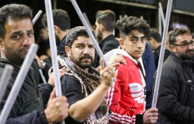 شاخسی شب تاسوعا در تبریز