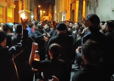 شمع‌گردانی و شام‌غریبان حسینی در تبریز