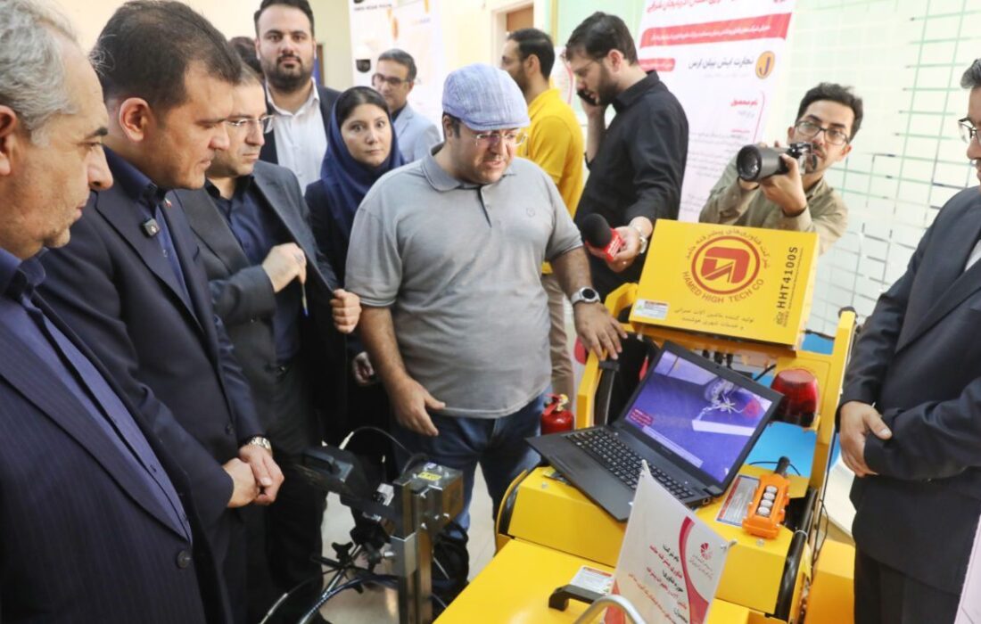 رونمایی از ۲ محصول در پارک علموفناوری آذربایجانشرقی