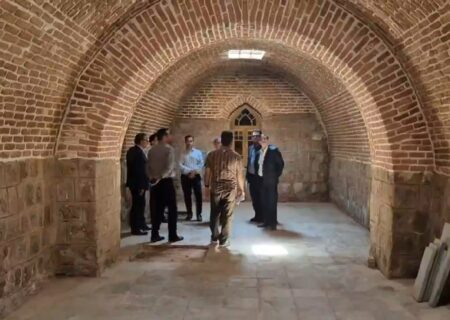 تکمیل کاروانسرای گویجه بئل هریس تا مهر