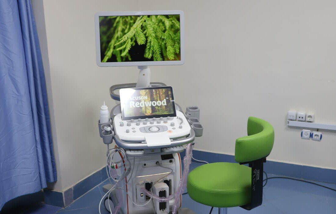 تجهیز بیمارستان مراغه به دستگاه اکوکاردیوگرافی مری