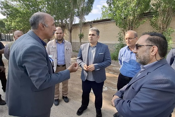 بازدید مدیران شهری تبریز از وضعیت مهرانه‌رود