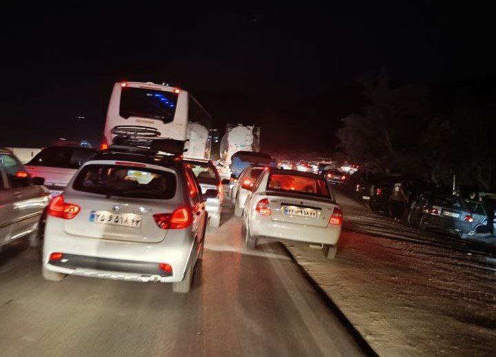 ترافیک عجیب در ۱۰ کیلومتری ایلام