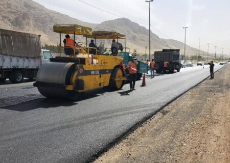نو نوار شدن جاده مراغه _ هشترود و راههای روستایی مراغه