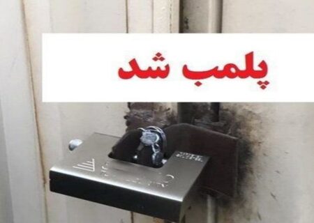 پلمب ۱۲ واحد صنفی متخلف در اهر