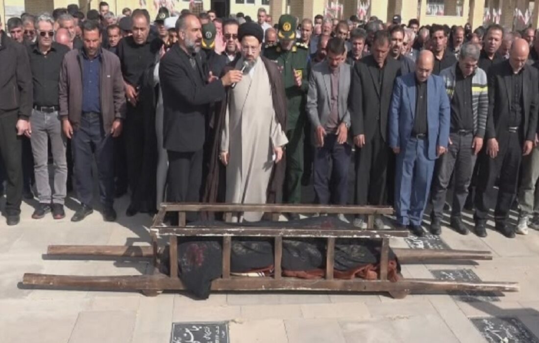 تشییع و خاکسپاری پیکر مادر شهید سردار الفت