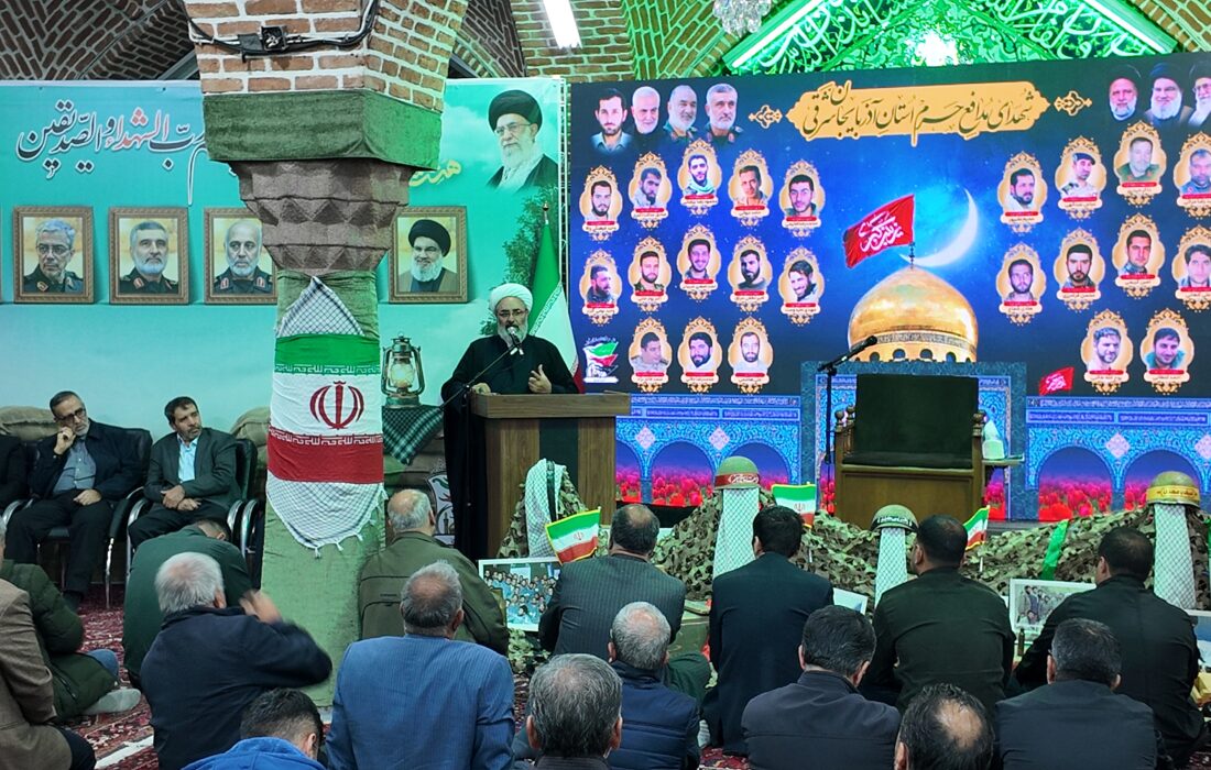 یادواره ی شهدای مدافع حرم در هیئات وارثان ثارالله شاهد تبریز