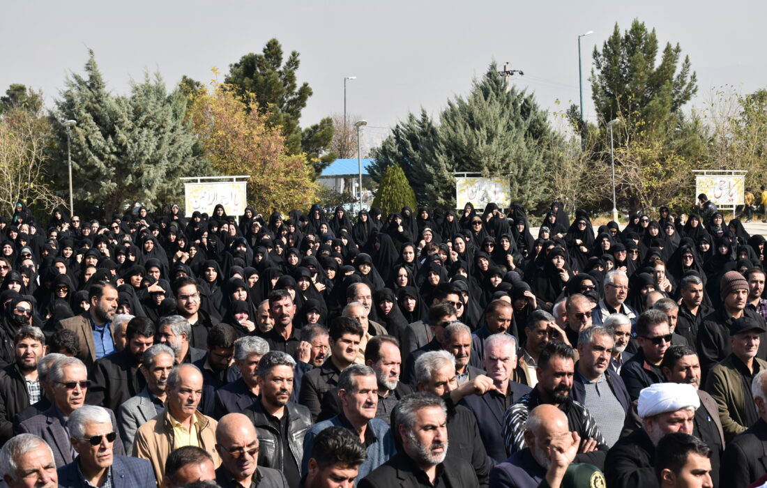 بدرقه ۶۲مین آلاله بر دستان مردم تبریز