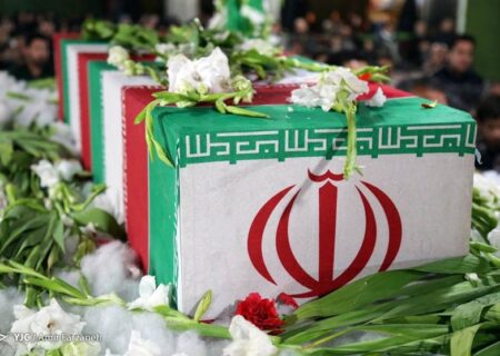 تشییع پیکر مطهر شهید گمنام در هریس